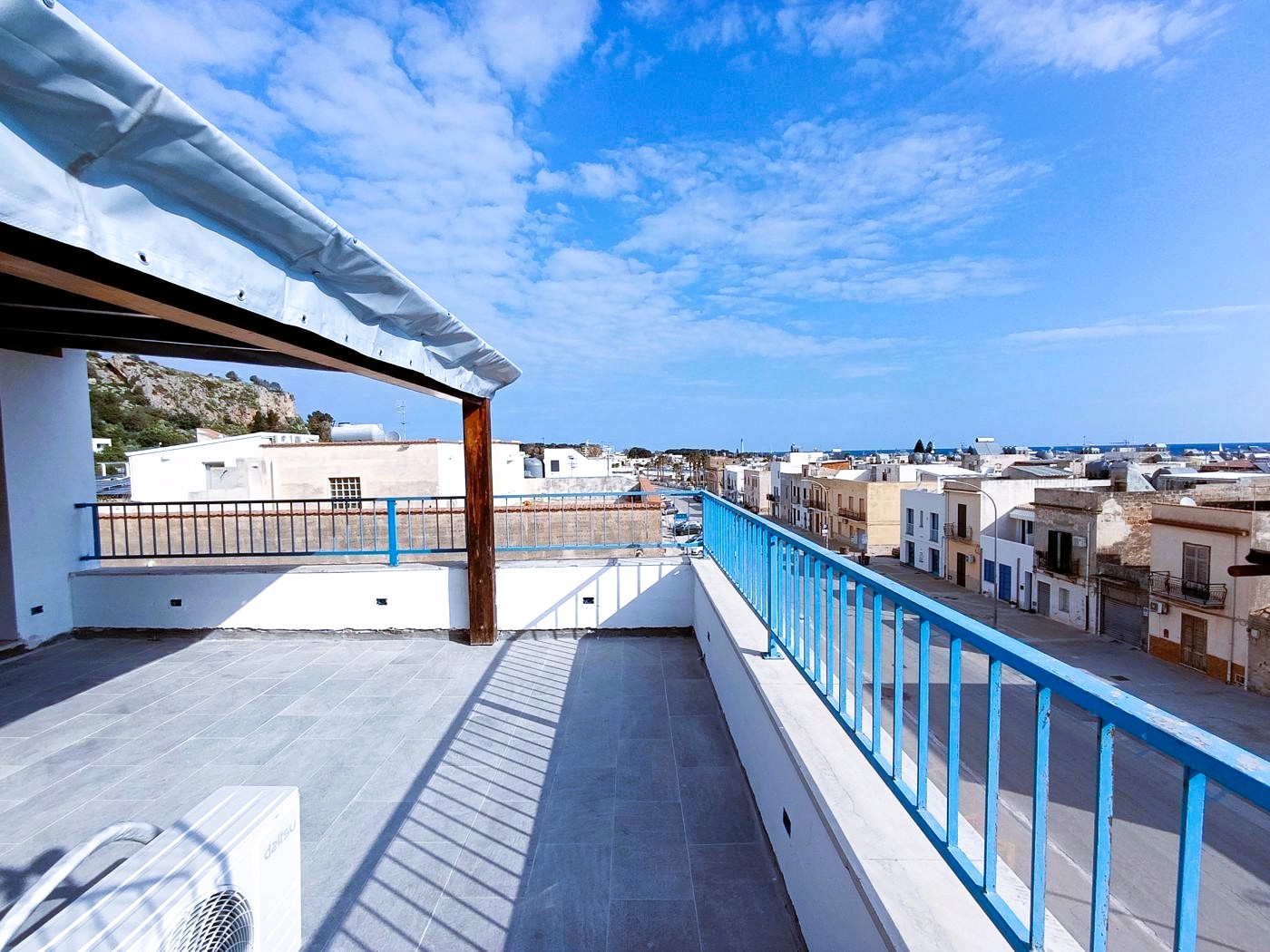 Vista panoramica del terrazzo Talìa